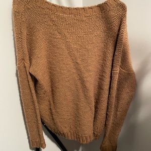 Brown sweater